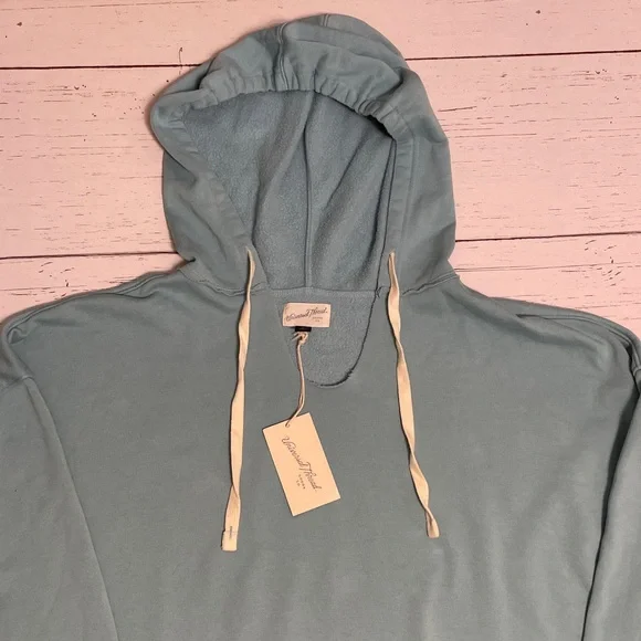 Universal Thread Aqua Blue Beach-Style Hoodie Sweatshirt, size XL, NWT - Picture 9 of 13
